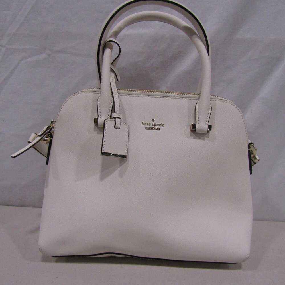 Kate Spade New York White Leather Tote